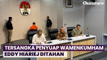 KPK Tahan Helmut Hermawan Tersangka Penyuap Wamenkumham Eddy Hiariej