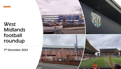 Wolves and Villa win in midweek, as West Brom and Birmingham look to get back on track: West Midlands football roundup