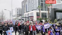 Türk Metal Sendikası Üyeleri MESS'i Protesto Etti