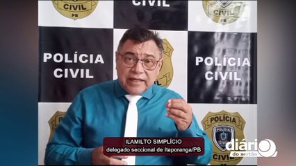 VÍDEO: Delegado diz que feminicídio pode ter sido evitado após prisão de homem que ameaçava mulher em Coremas