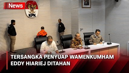 KPK Tahan Tersangka Penyuap Wamenkumham Eddy Hiariej