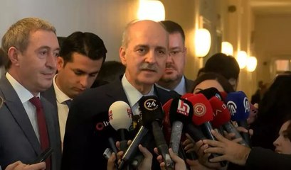 Meclis Başkanı Numan Kurtulmuş'tan HEDEP grubuna ziyaret