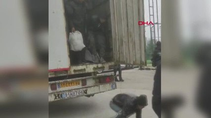 Amasya'da kaçak göçmen yakalanan TIR'ın şoförü tutuklandı