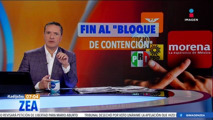 "El bloque de contención está muerto": Dante Delgado, coordinador nacional de MC