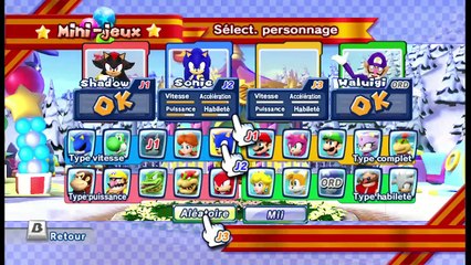 Mario & Sonic aux Jeux olympiques d'hiver online multiplayer - wii