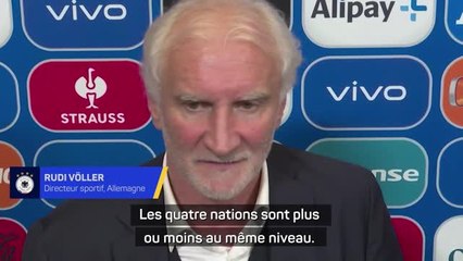 Allemagne - Rudi Völler joue les modestes après le tirage