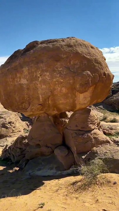 Spherical rock