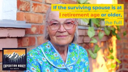 Does A Surviving Spouse Under Retirement Age Collect Social Security For A Deceased Spouse? #socialsecurity