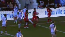 TOP 14 - Essai de Emilien GAILLETON (SP) - RC Toulon - Section Paloise