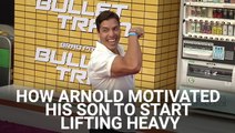 Arnold Schwarzenegger’s Son Joseph Baena Was Overweight In High School. How His Famous Dad Motivated Him To Start Lifting Heavy