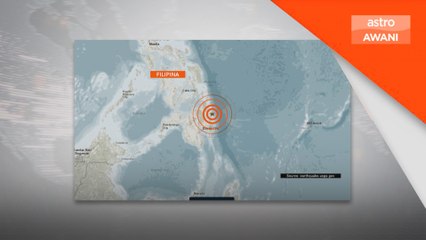 Tiada ancaman tsunami kepada Malaysia susulan gempa