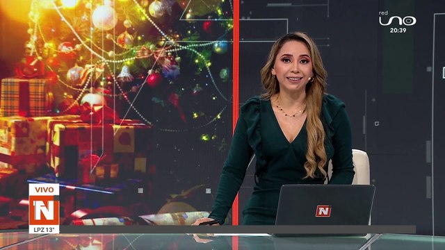 Encendido del árbol navideño en La Paz