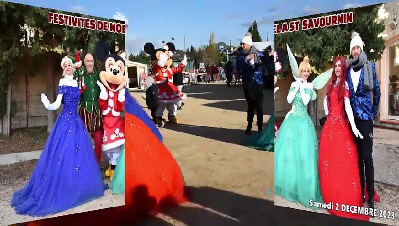 Festivites de noel à st savournin 2dec2023