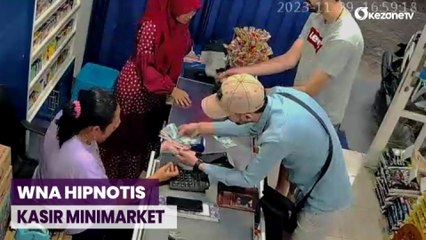 Viral! 2 WNA Hipnotis Kasir Minimarket, Sikat Uang 4 Juta Rupiah