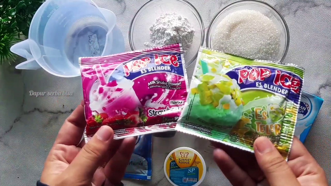 RESEP ES KRIM POP ICE MUDAH DIRUMAH