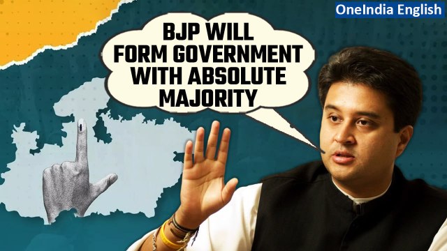 Election Results 2023: Jyotiraditya Scindia says peoples’ blessings are with BJP | Oneindia News