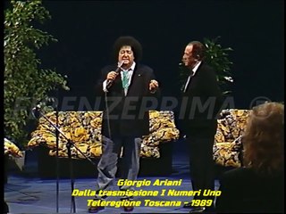 Giorgio Ariani. Dalla trasmissione I Numeri Uno di Mario Salinelli 1989.