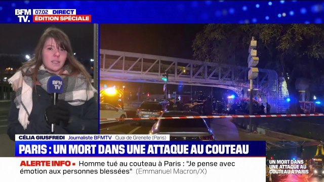 Attaque au couteau à Paris: la victime décédée est un touriste allemand