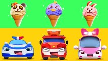 This is Ice Cream Song | Learn Colors | Monster Truck | Kids Songs | Kids Cartoon | BabyBus