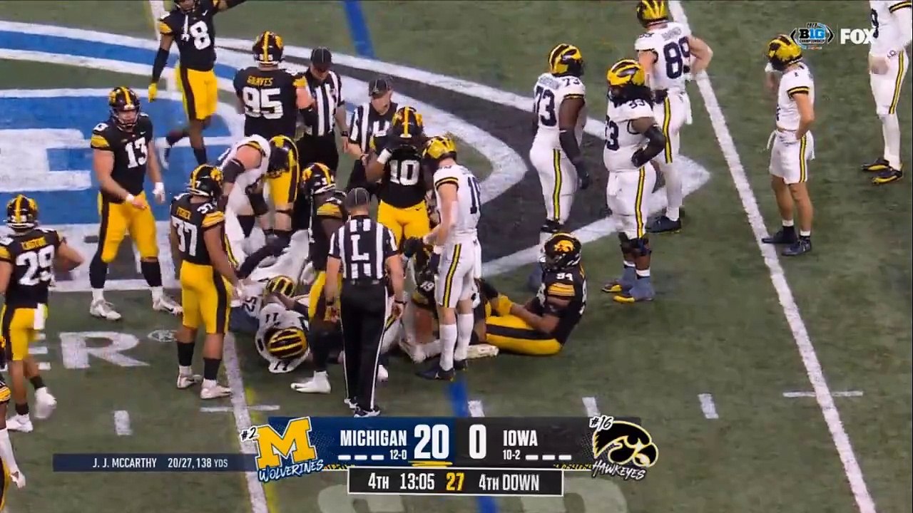 Michigan vs Iowa 12_02_23 FULL GAME 4th-Qtr _ Big Ten Championship _ 2023 College Football Week 14