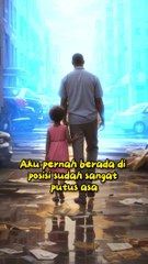 Tangisan sang Ayah ketika mengajak anaknya  mencuri