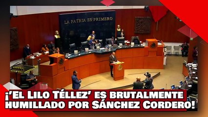 ¡VEAN! ¡’el Lilo Téllez’ Germán es brutalmente humillado por la ex ministra Sánchez Cordero!-1