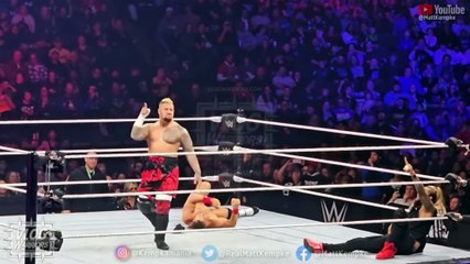 Kevin Owens Saves LA Knight From The Bloodline - WWE Holiday Live 12/2/2023