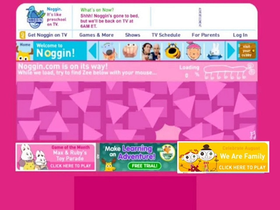 Noggin We Are Family Banner (May 2006-2007)