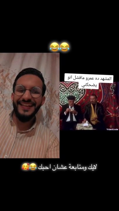 مشهد مضحك جداً بين الفنان محمد سعد والفنان حسن حسنى من فيلم اللمبي