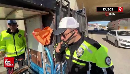 Polisi görünce kaçmıştı, motosiklet çalıntı çıktı