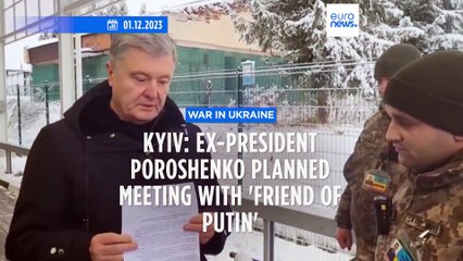 Ex-president Poroshenko planned to meet 'Putin's friend' Orban, Ukraine security services say