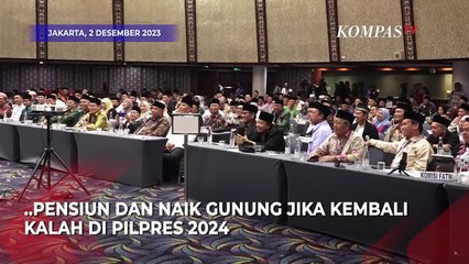 Kata Capres Prabowo Jika Kalah Lagi di Pilpres: Saya Patriot, Saya akan Naik Gunung, Pensiun