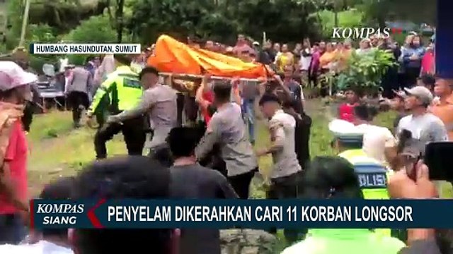 5 Alat Berat hingga Anjing Pelacak Diturunkan untuk Cari Korban Longsor di Humbang Hasundutan!