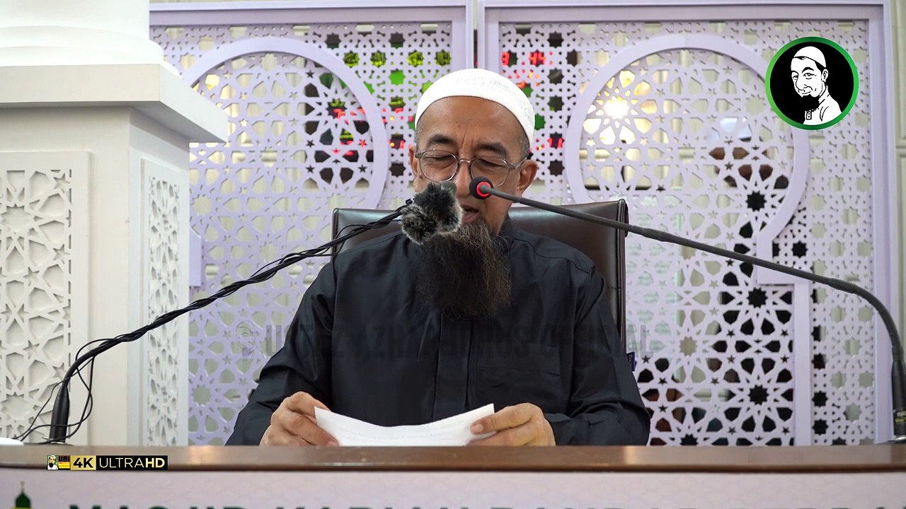 Masuk Masjid Tak Berdoa dan Langkah Kaki Kiri - Ustaz Azhar Idrus