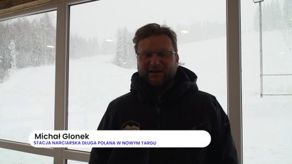 Nowy Targ - stok na długiej polanie gotowy do sezony narciarskiego