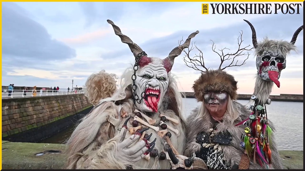 Whitby Krampus run