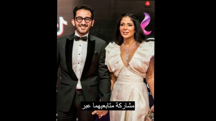 عيد ميلاد منى ذكى وأحمد حلمى |  لحظات رومانسية تكشف أسرار قصة حبهما