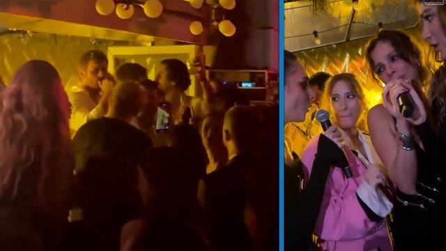 Alina Boz ve Umut Ergüven düğününde ünlü isimlerden şarkı yorumları