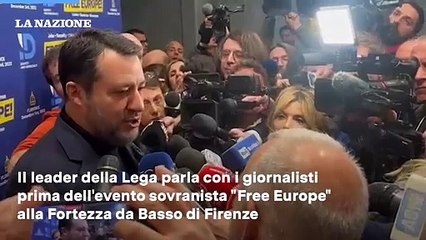 Salvini: "Lasceremo Firenze più pulita di come l'abbiamo trovata"