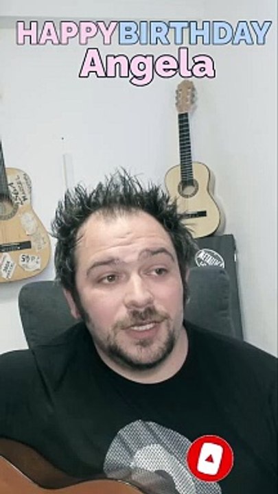 Happy Birthday, Angela! Geburtstagsgrüße an Angela