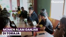 Alam Ganjar Makan Siang di Toraja sambil Tampung Aspirasi Pemuda