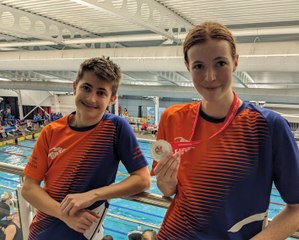 Aberystwyth Swimming Club's Elen Morgan qualifies for the Winter Nationals 50m fly