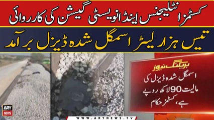 Customs Intelligence ki bari karwai