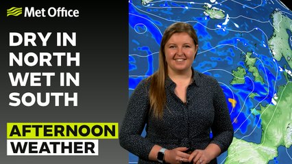 Met Office Afternoon Forecast 03/12/23 –  Cold for many, damp milder south