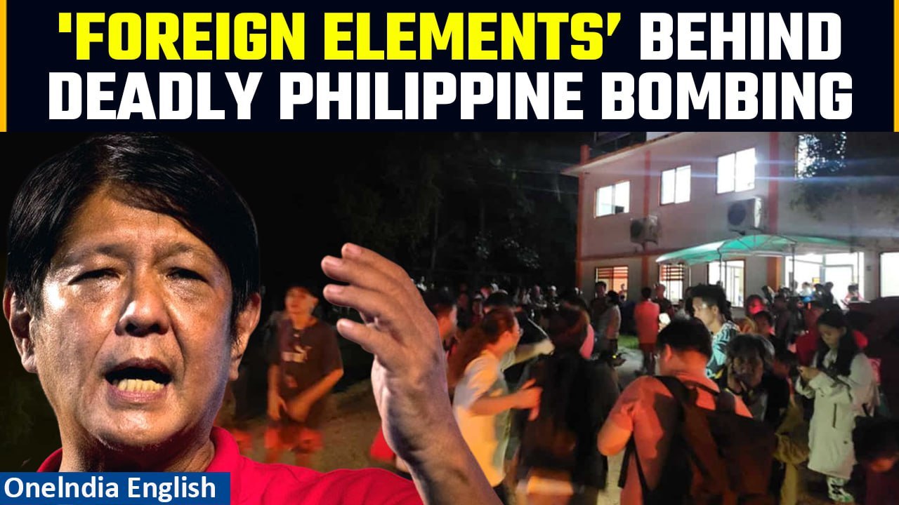 Philippines Bombing: President Marcos Jr suspects 'foreign terrorists' behind attack | Oneindia News