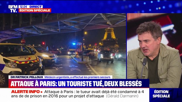 Il y avait du sang partout : le médecin urgentiste Patrick Pelloux a effectué les premiers secours sur le touriste tué lors de l'attaque à Paris