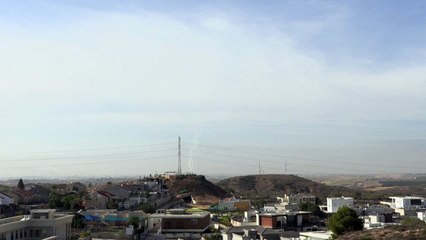 اعتراض صواريخ أطلقت من غزة فوق سديروت