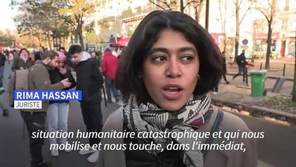 Israël-Hamas: des milliers de personnes rassemblées à Paris pour une "paix durable"