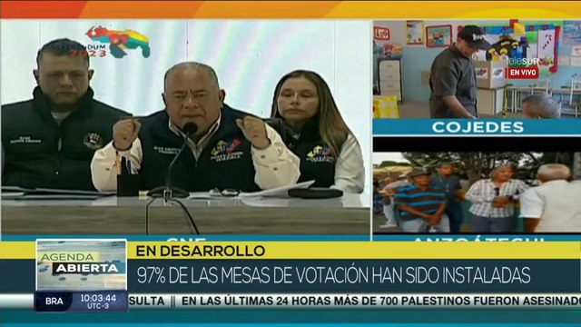CNE de Venezuela ofrece informaciones relacionadas con el referendo consultivo