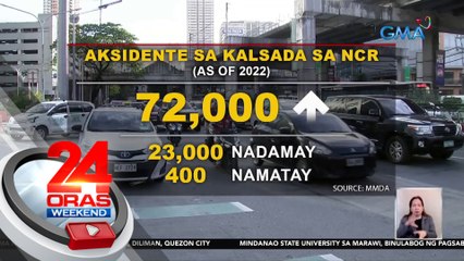 24 Oras Weekend Part 2: Tumaas na bilang nga mga aksidente sa NCR, Taas-pasahe sa MRT, Queendom Live Concert, atbp.